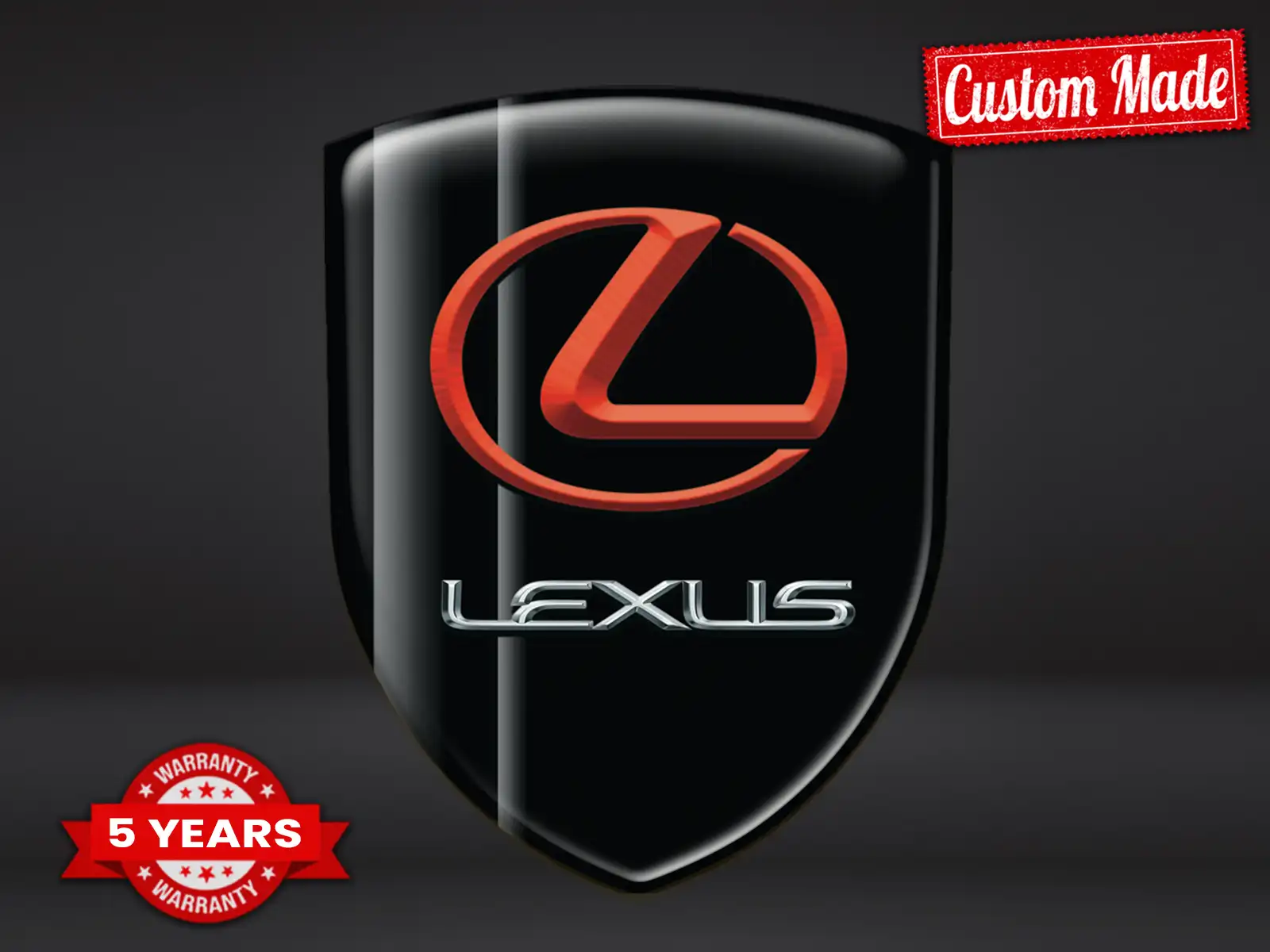 Lexus Badge Auto Durevoli Max Chic Pro Performance